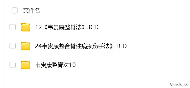 013.韦贵康正骨手法DVD光盘版-不可思议资源网