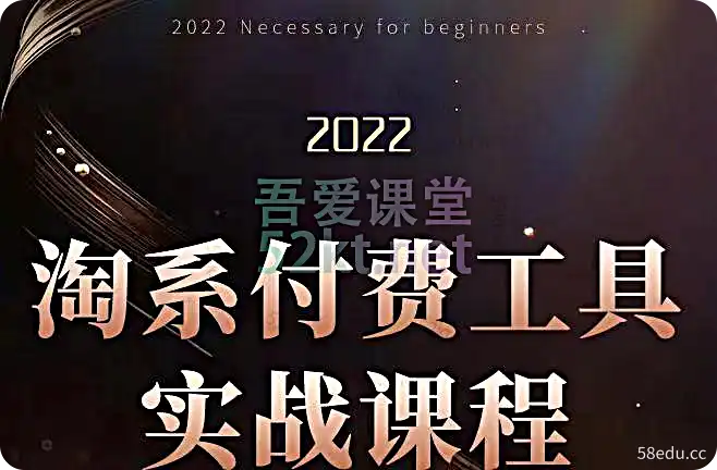 2022沧海：淘付费工具实战教程（直通车、重力魔方）价值1299元淘宝开店教程第3期