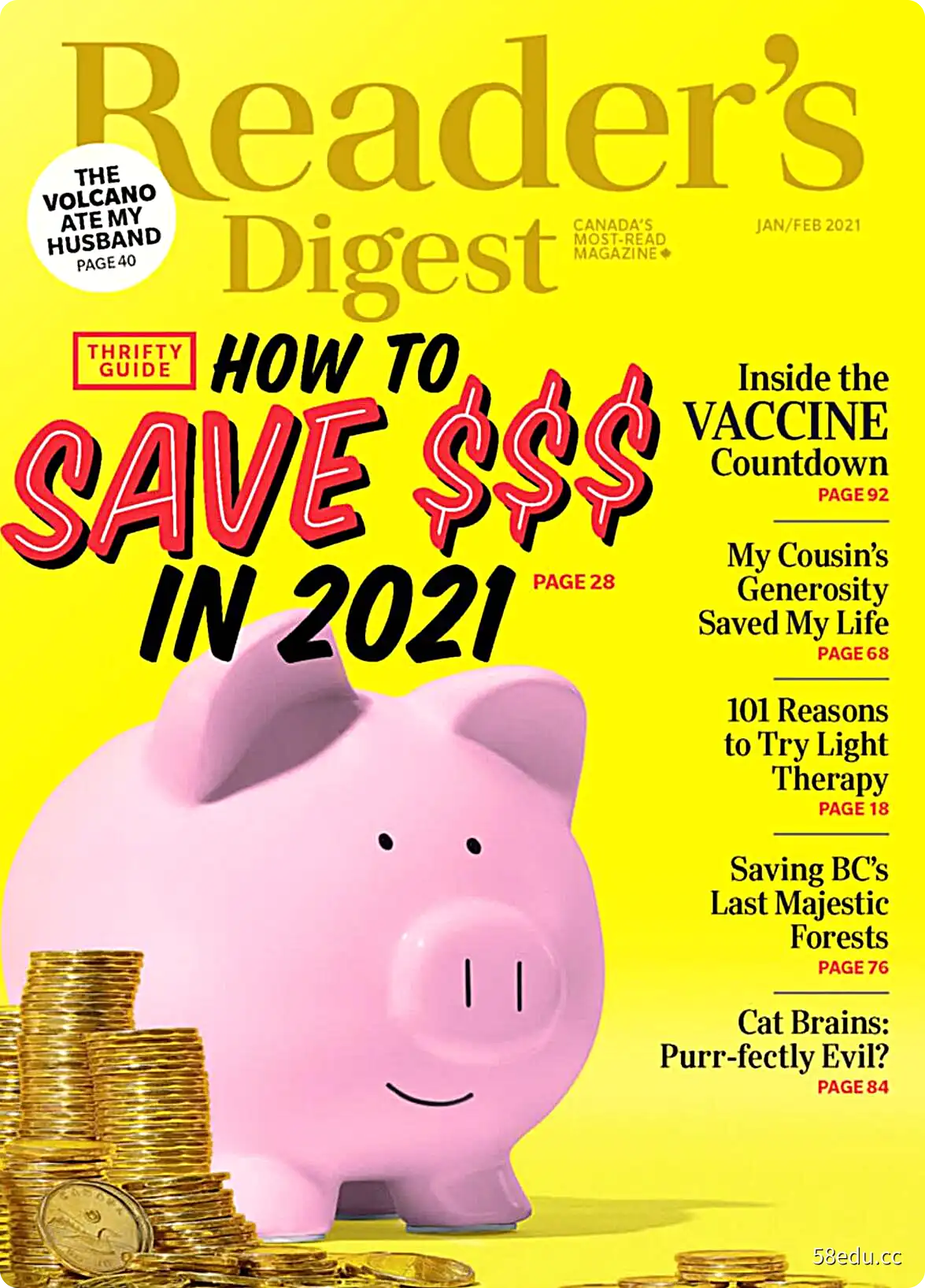 Reader’s Digest USA 美国版读者文摘 2014-2020年|百度云网盘-不可思议资源网