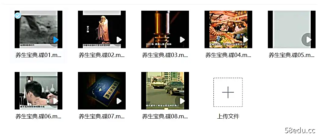 66中华养生宝典（视频·全8集）-不可思议资源网