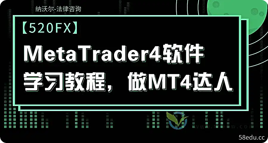 【520FX】MetaTrader4软件学习教程-做MT4达人（共19节）插图
