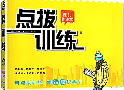 2021点训九年级第二册中文人文教育版pdf免费版