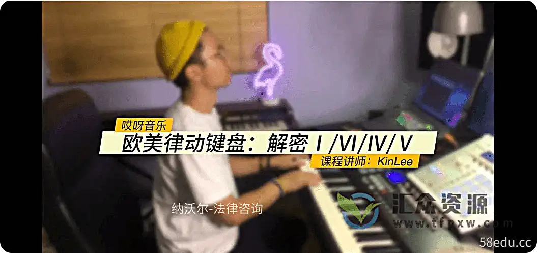 【哎呀音乐】 KinLee李健－欧美律动键盘：解密Ⅰ/Ⅵ/ Ⅳ/Ⅴ插图